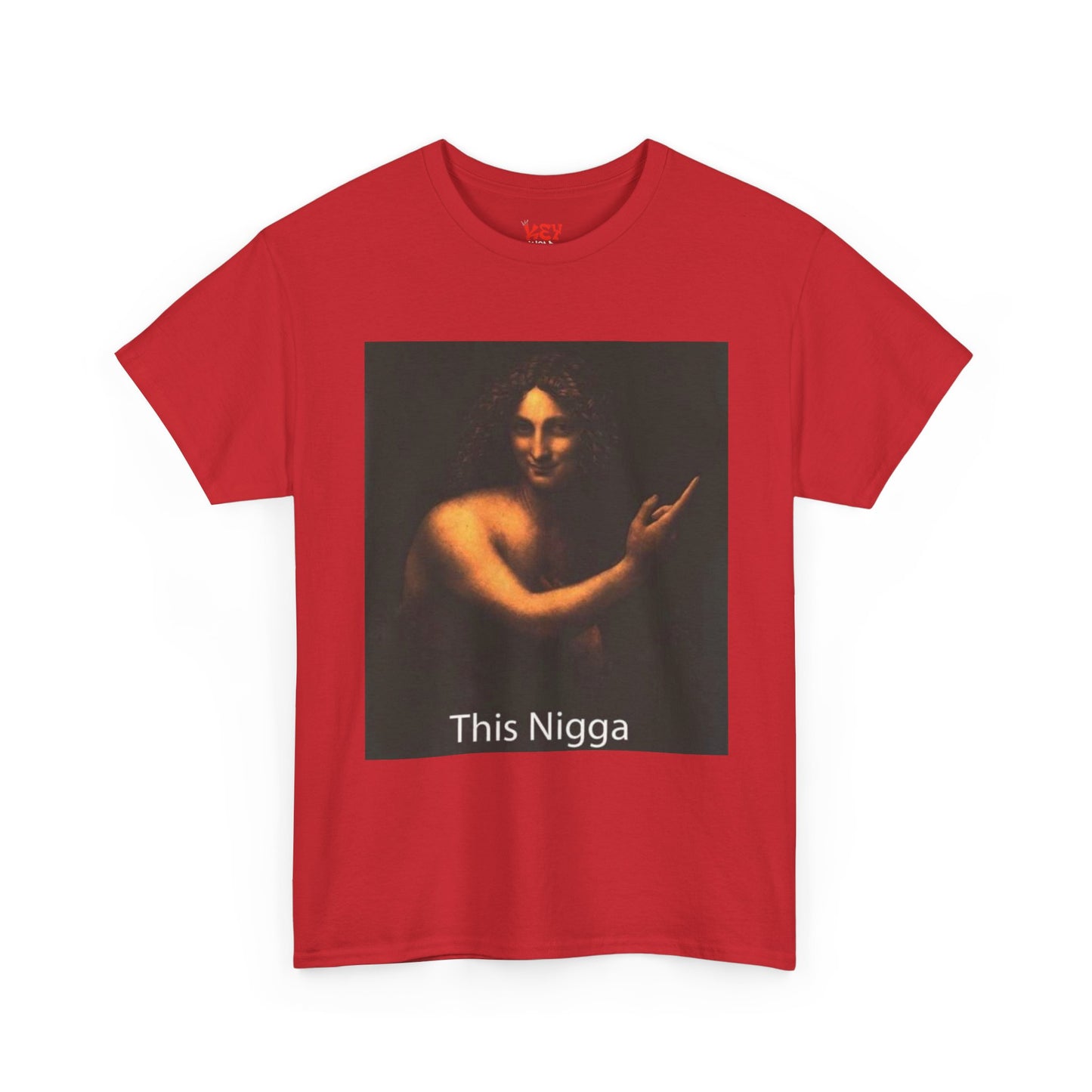 Vintage Painting Meme Design with 'This Nigga'