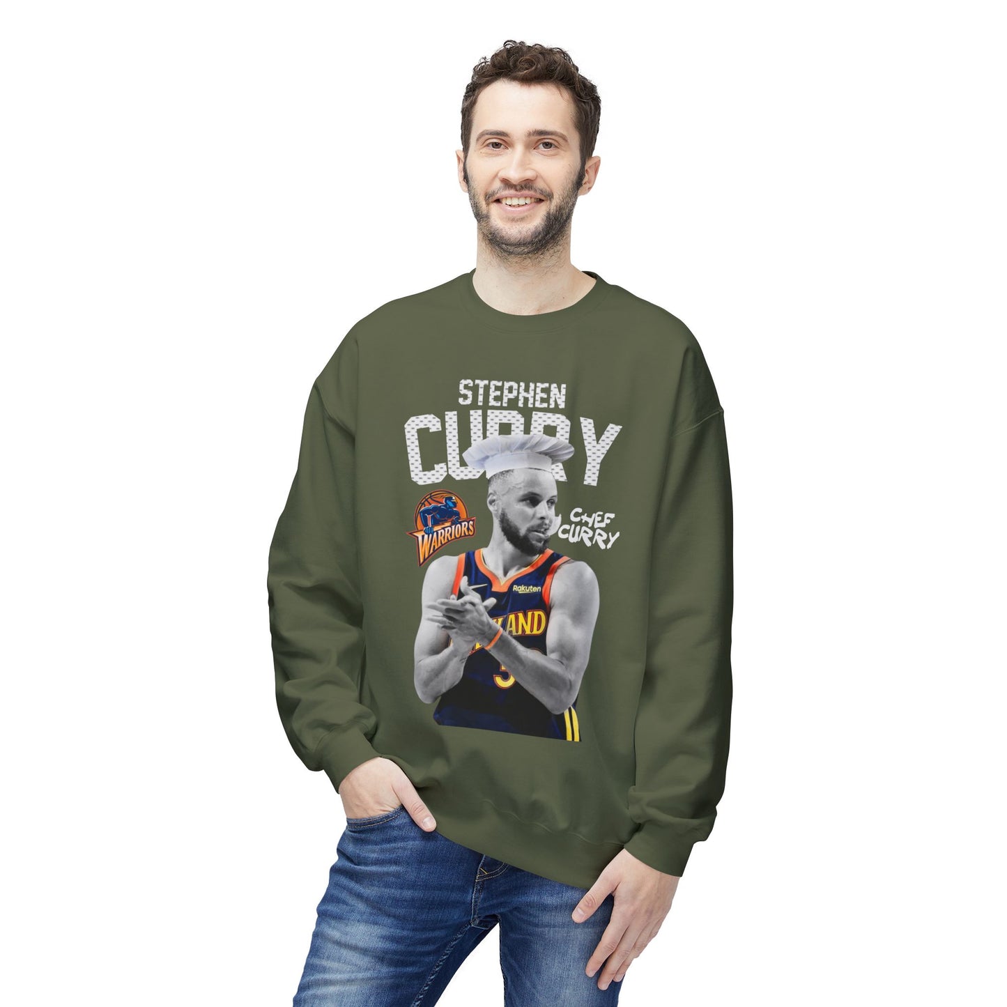 Curry Basketball Crewneck Sweatshirt
