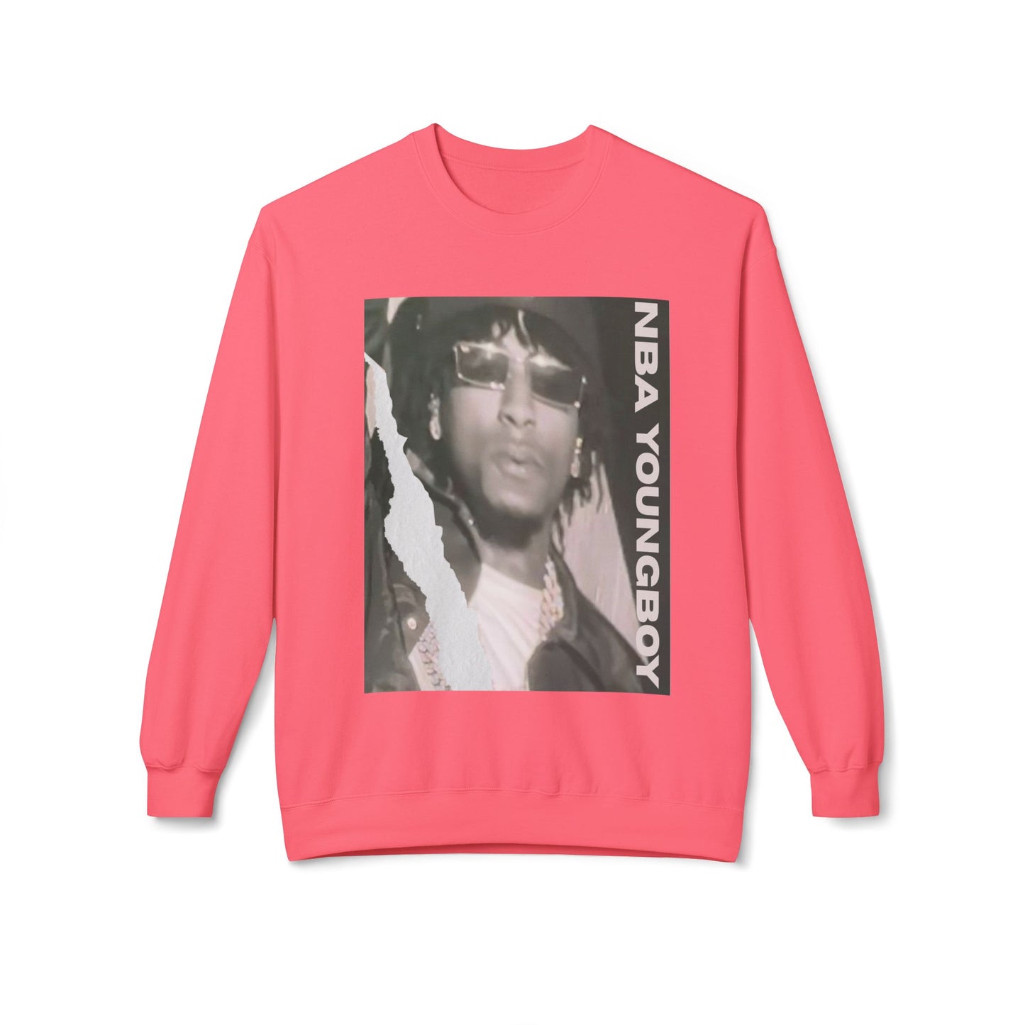 YOUNGBOY Vintage Photo Crewneck Sweatshirt — Keywear custom Graphic