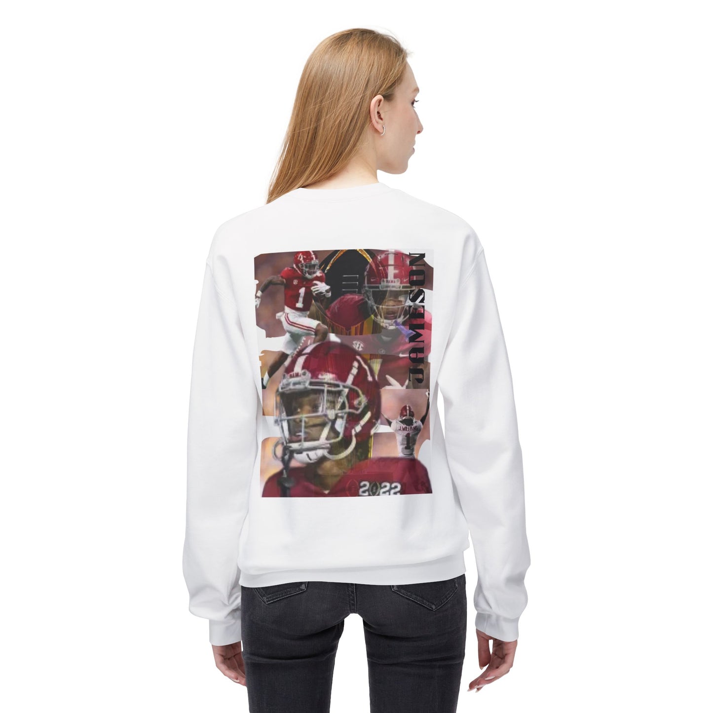 Jameson Alabama Crimson Tide Custom Fleece Sweatshirt - KeyWear Graphic Edition