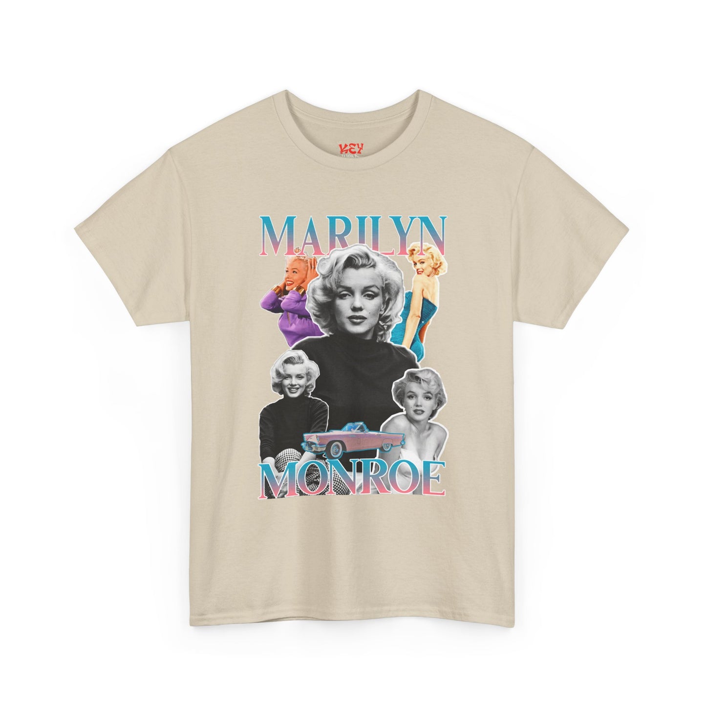 Marilyn  Collage Tee — Vintage Pop Culture Icon T‑Shirt