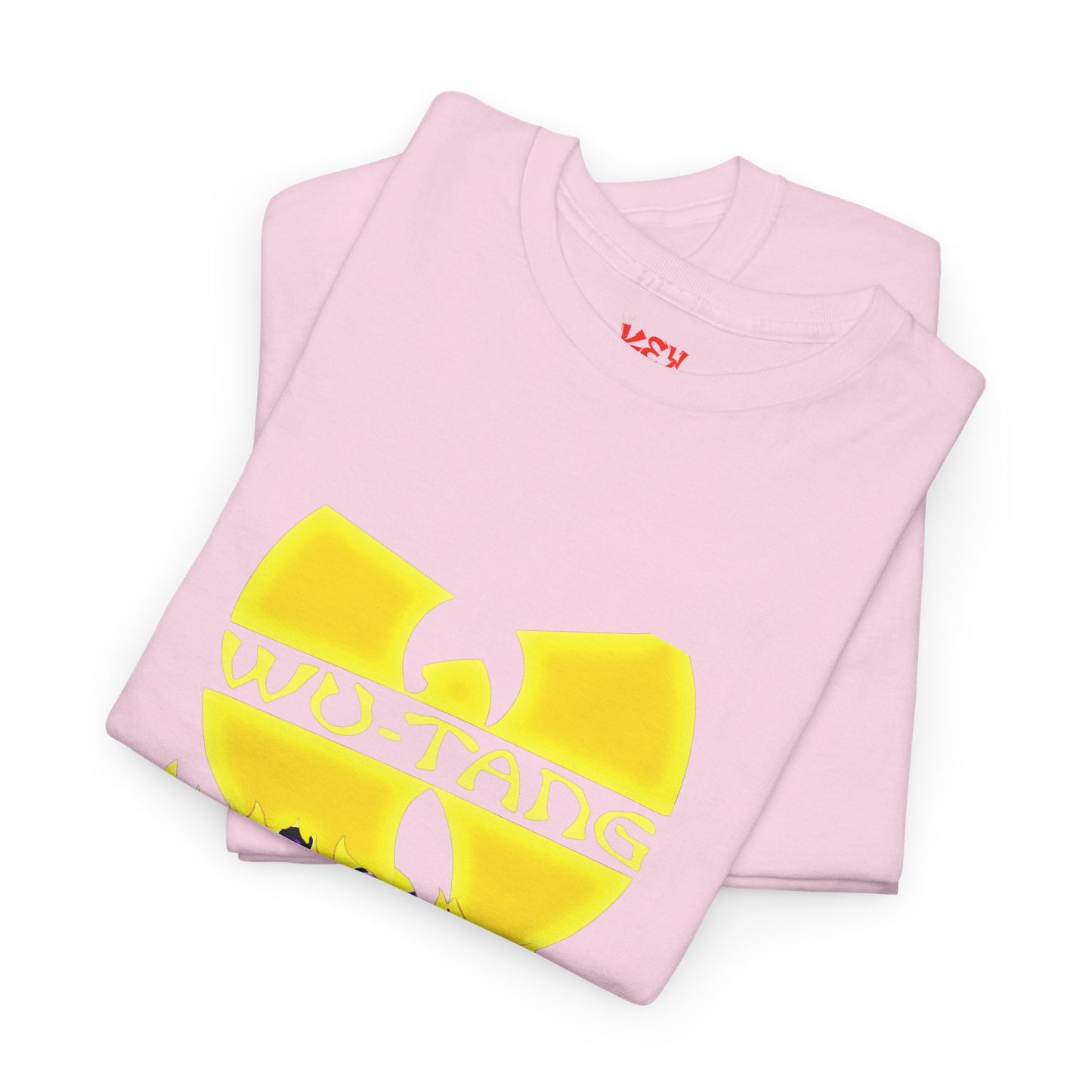 Wu-Tang Clan Logo Photo Tee — Yellow Icon Graphic T-Shirt