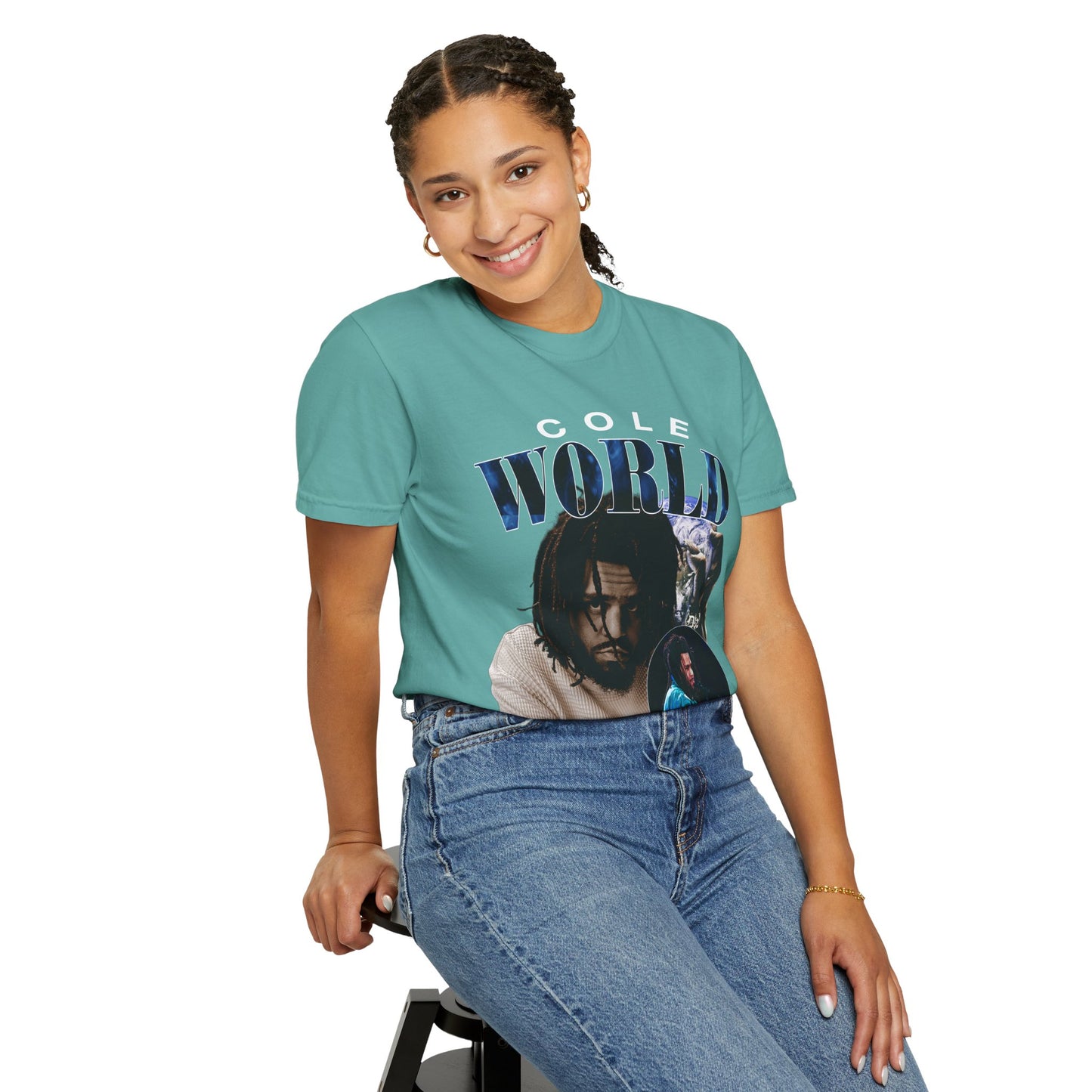 World Jermaine T-Shirt — Graphic Portrait Tee
