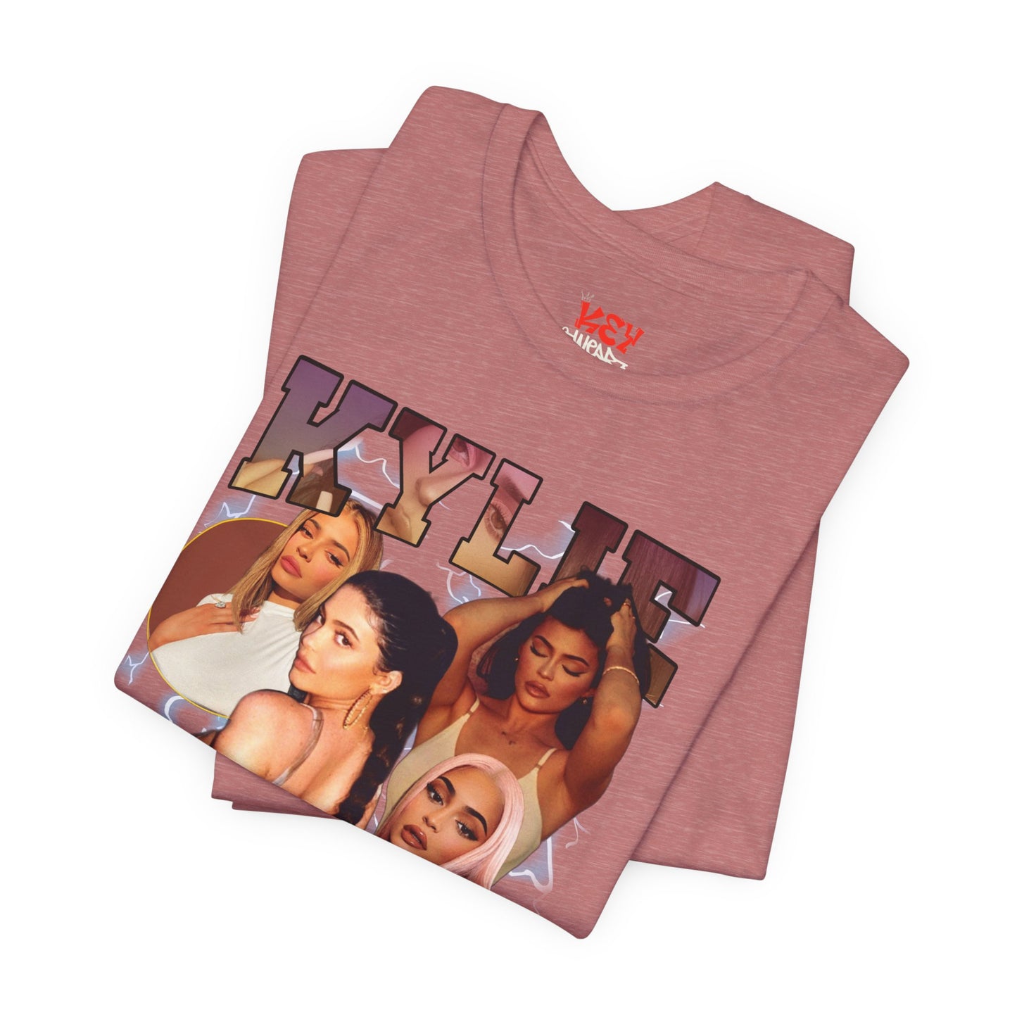 Bootleg Kylie Jenner Graphic Tee — Retro Collage