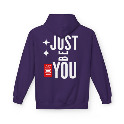 Just Be You Hoodie — 100% Be Yourself Graphic Hoodie