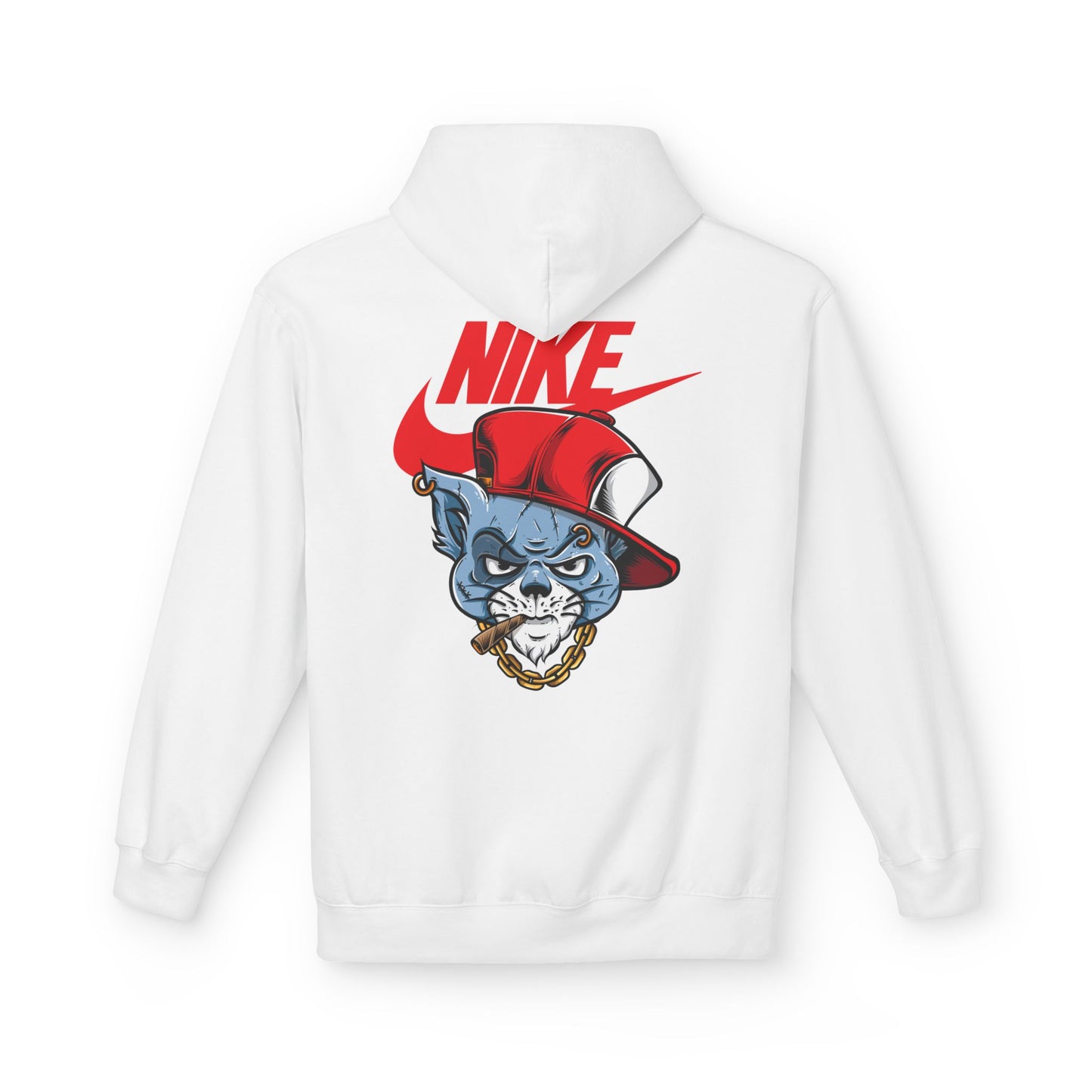 'Nike' Urban Cat Graphic Pullover