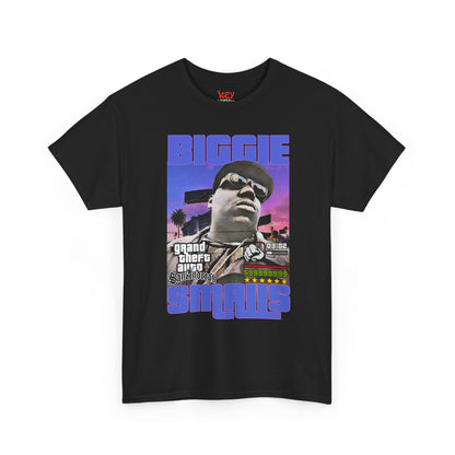 Biggie Tee — Retro Dragon Warrior Graphic T‑Shirt