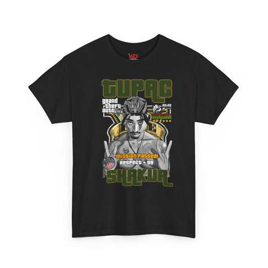 2pac Tribute Unisex Heavy Cotton Tee