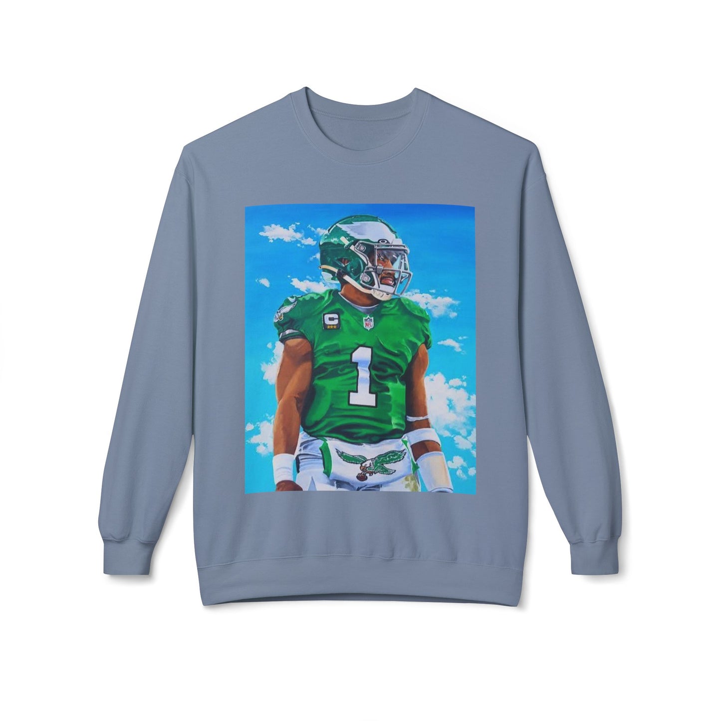 Jalen Hurts Athletic Art Fleece Crewneck Sweatshirt