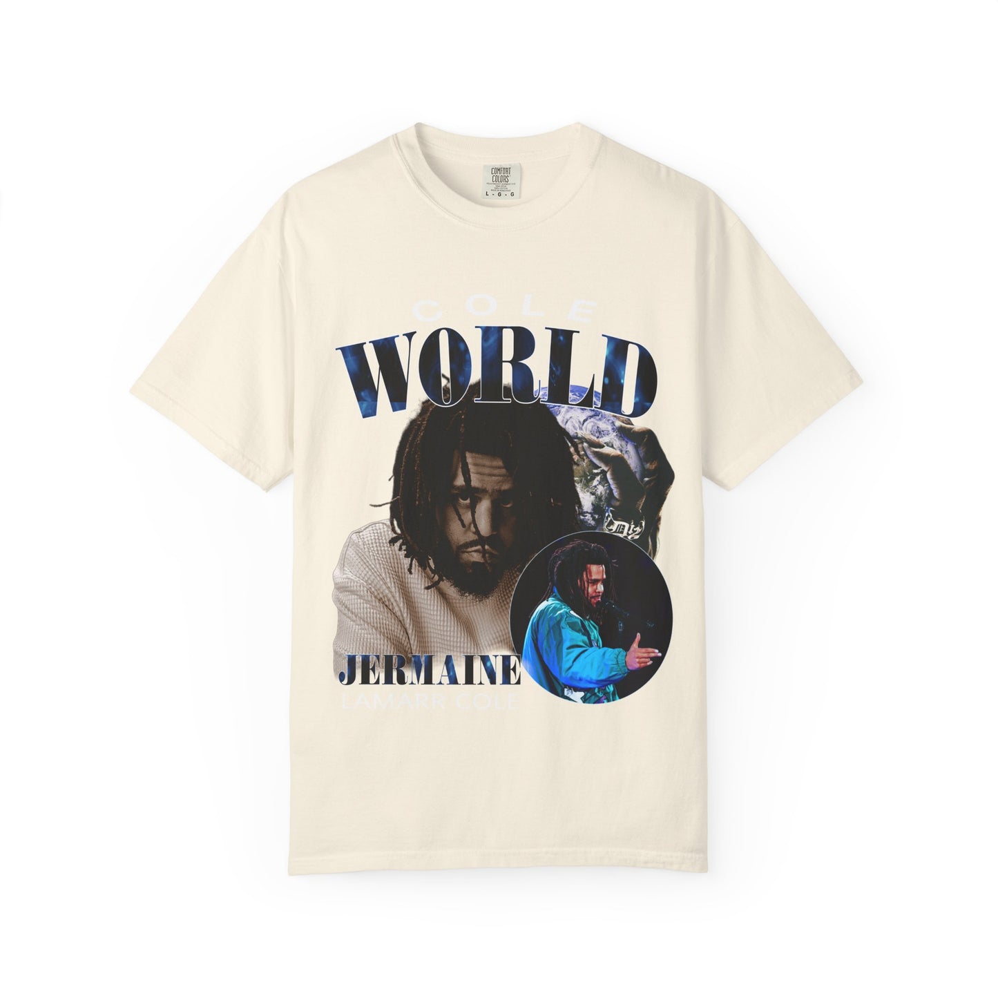 World Jermaine T-Shirt — Graphic Portrait Tee