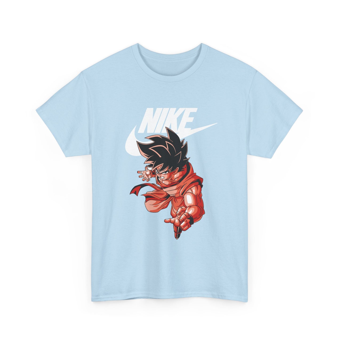 Nike x Anime Kid Graphic Tee — Retro Goku-Inspired Streetwear