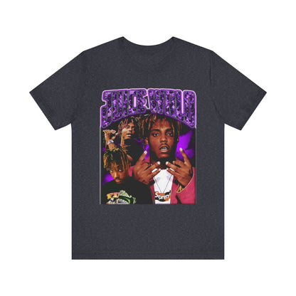 Juice WRLD Unisex Jersey Tee - Retro Graphic T-Shirt for Music Fans