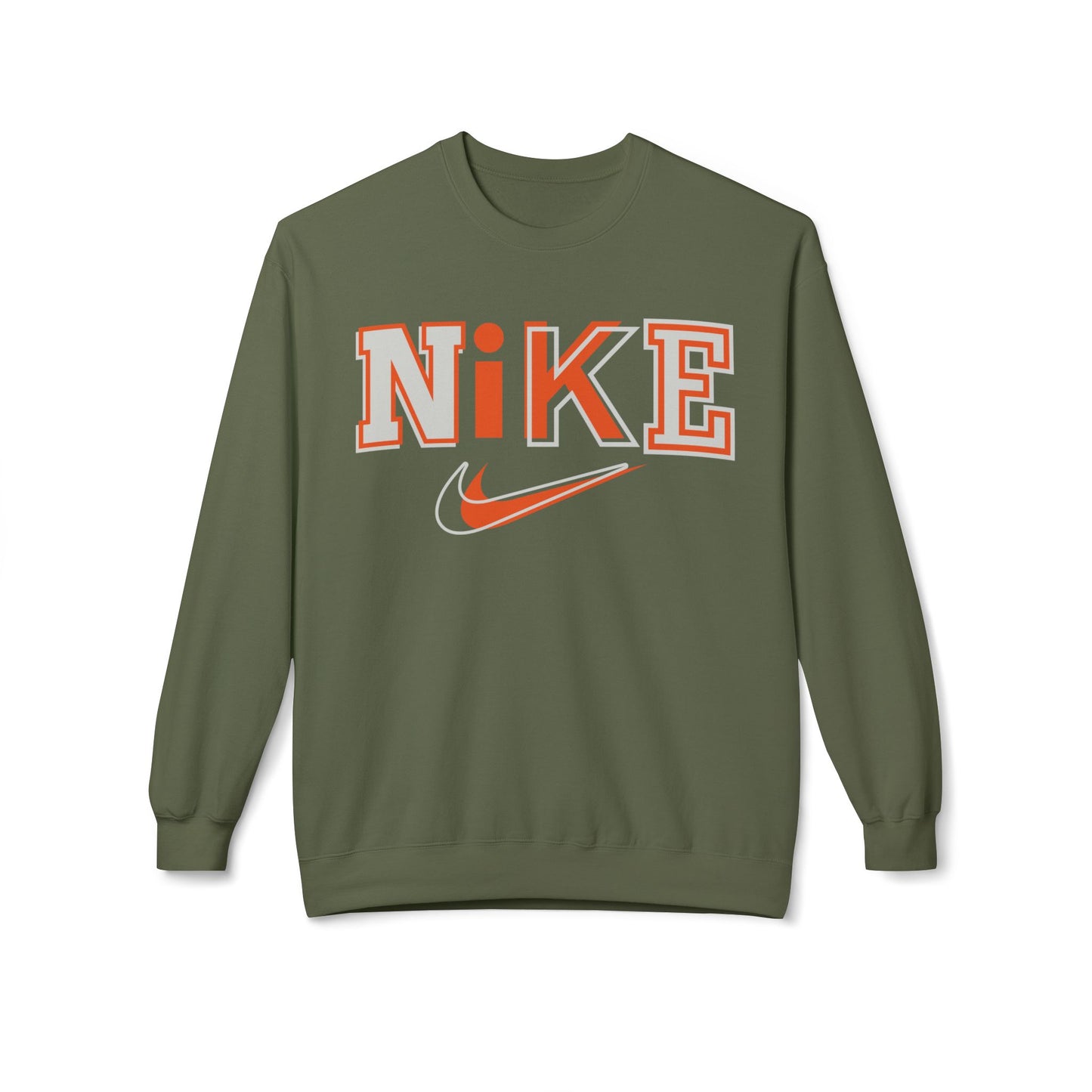 'NIKE' Retro Crewneck