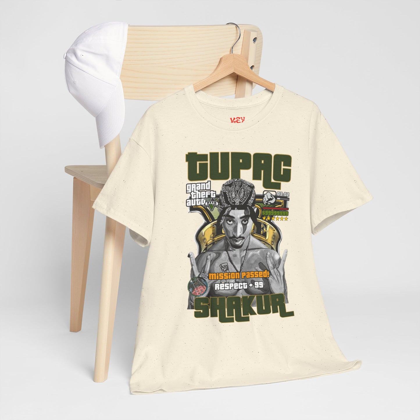 2pac Tribute Unisex Heavy Cotton Tee
