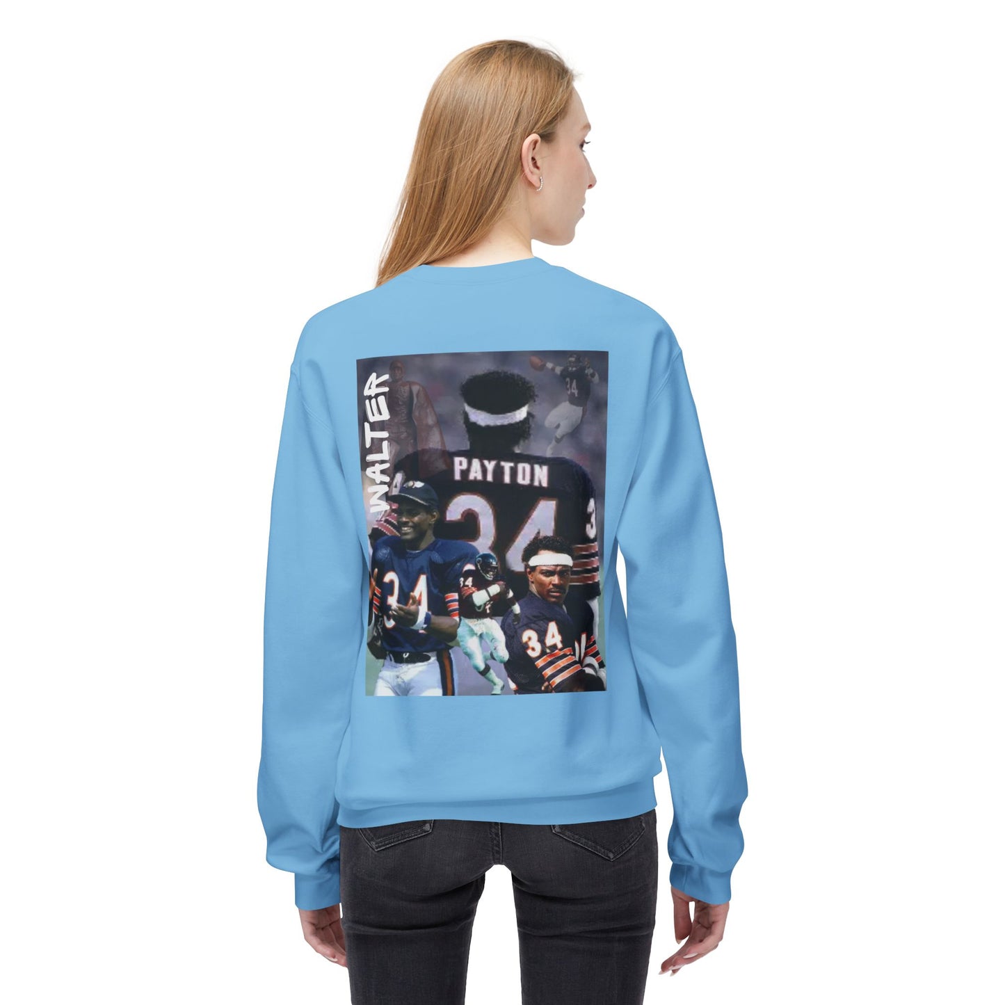 Walter Payton Tribute Crewneck Sweatshirt - Unisex Midweight Fleece