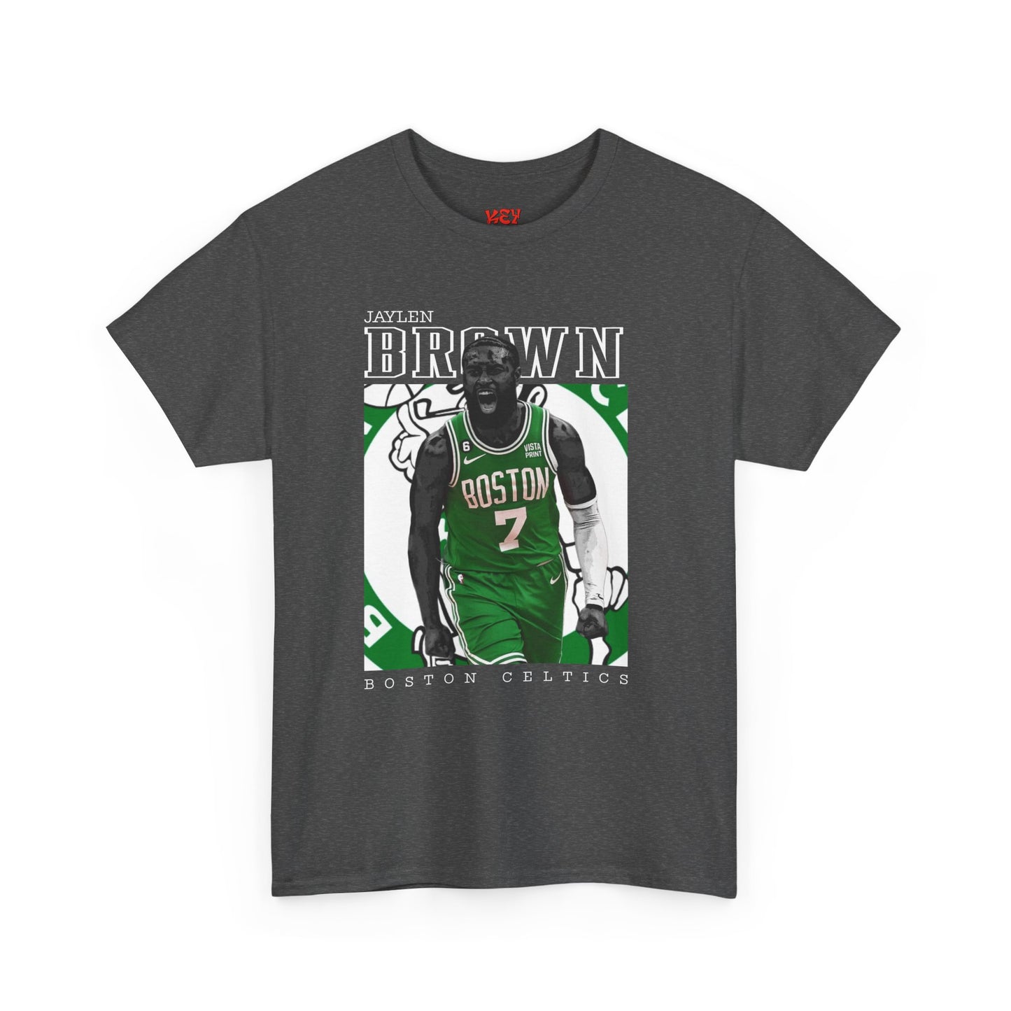 Jaylen Brown Boston Celtics Graphic Tee — NBA Player Basketball Fan Shirt