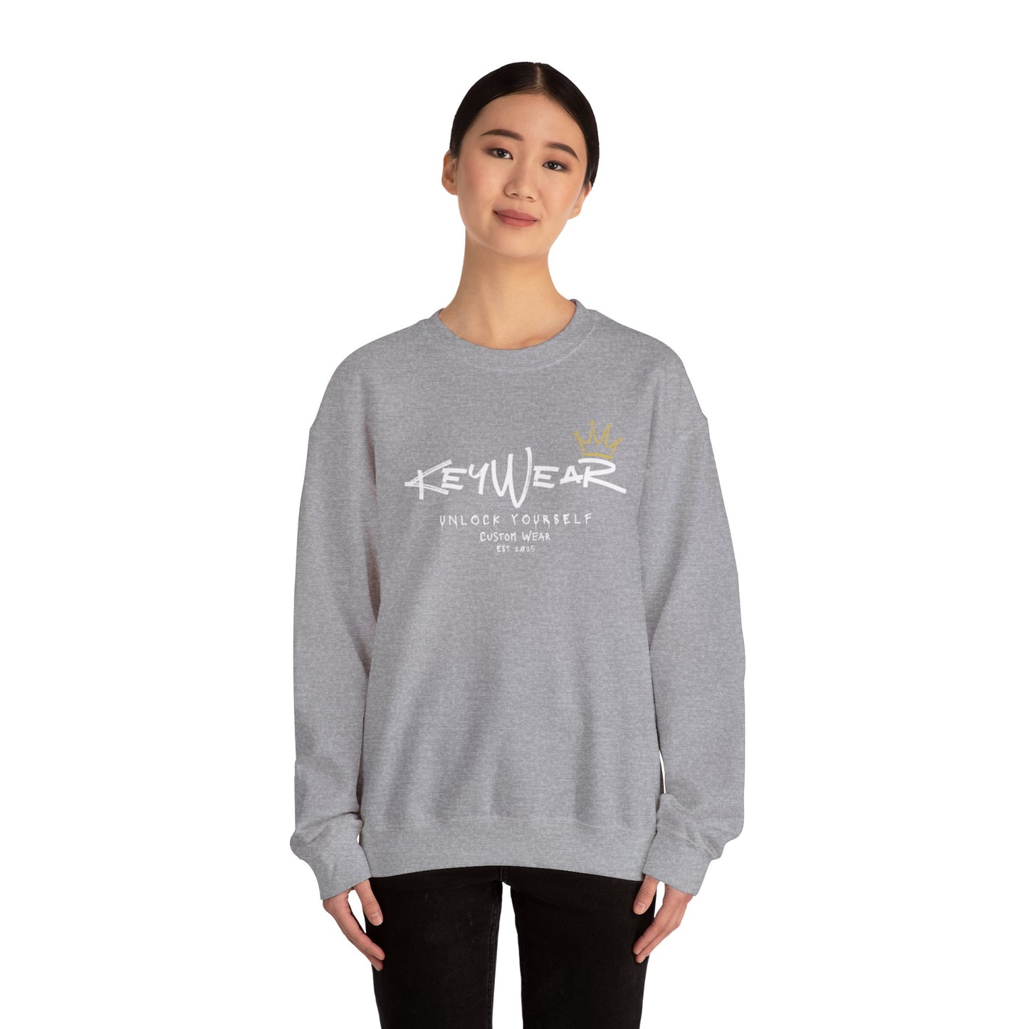 Unlock Yourself Crewneck Sweatshirt | KeyWear | Cozy Unisex Pullover | Perfect Gift for Any Occasion | Casual Style, Everyday Wear, [...]