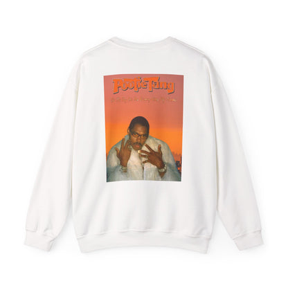 Pootie Tang Keywear Graphic Sweatshirt — Vintage Portrait Back Print Crewneck