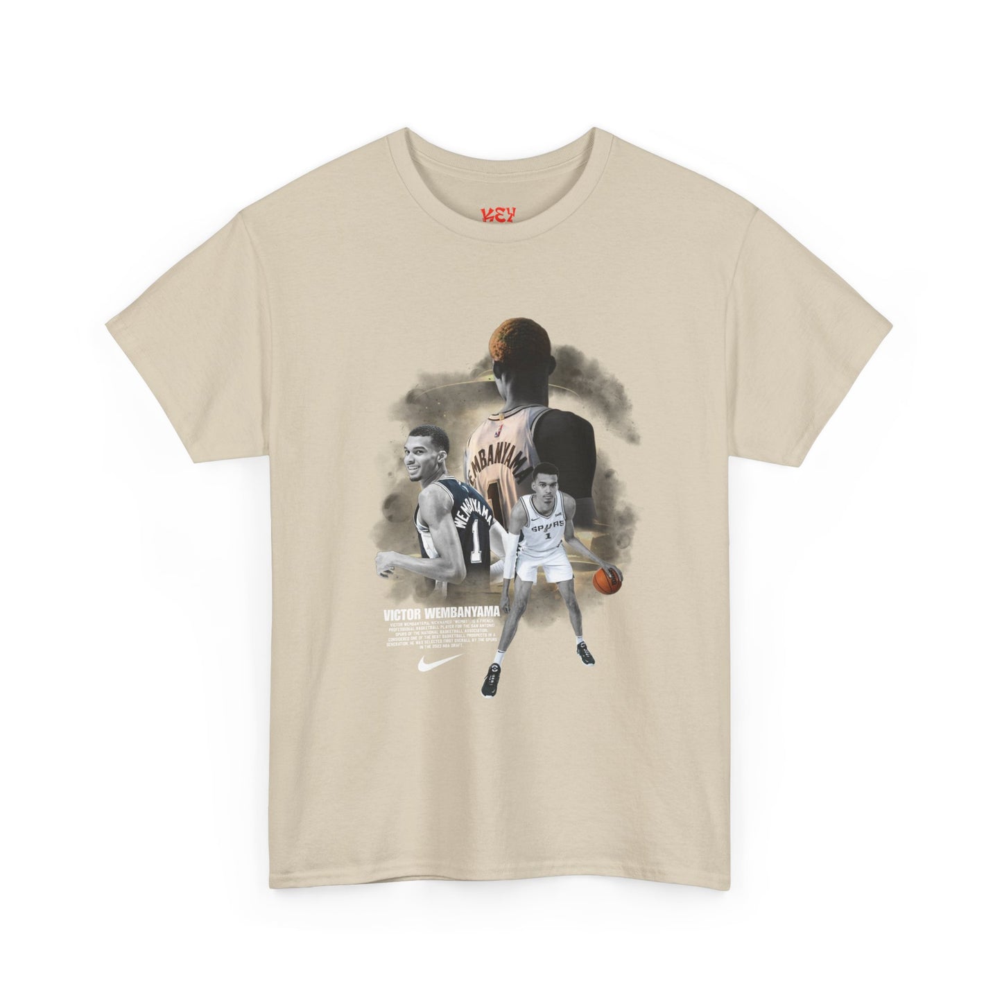Victor Wembanyama Unisex Heavy Cotton Tee