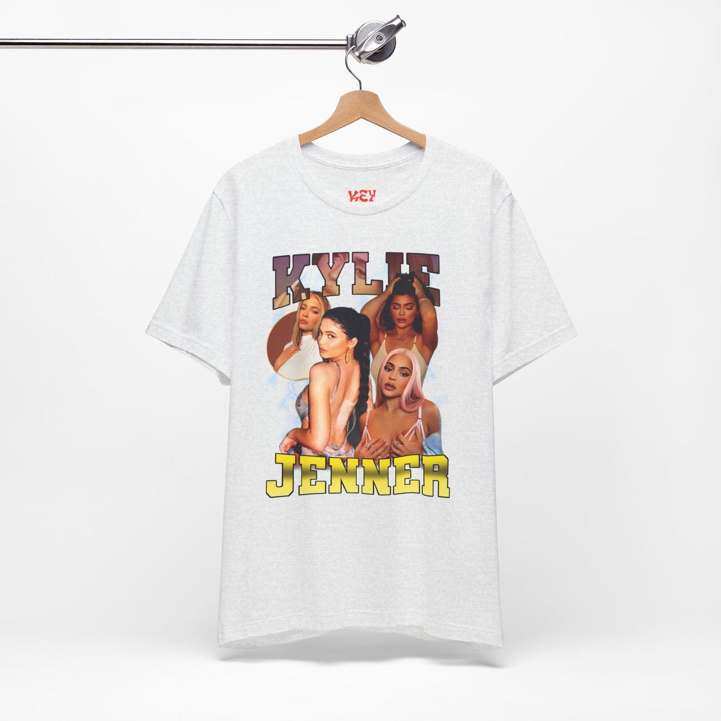 Bootleg Kylie Jenner Graphic Tee — Retro Collage