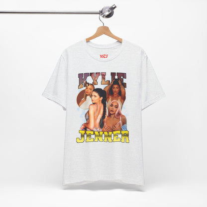 Bootleg Kylie Jenner Graphic Tee — Retro Collage