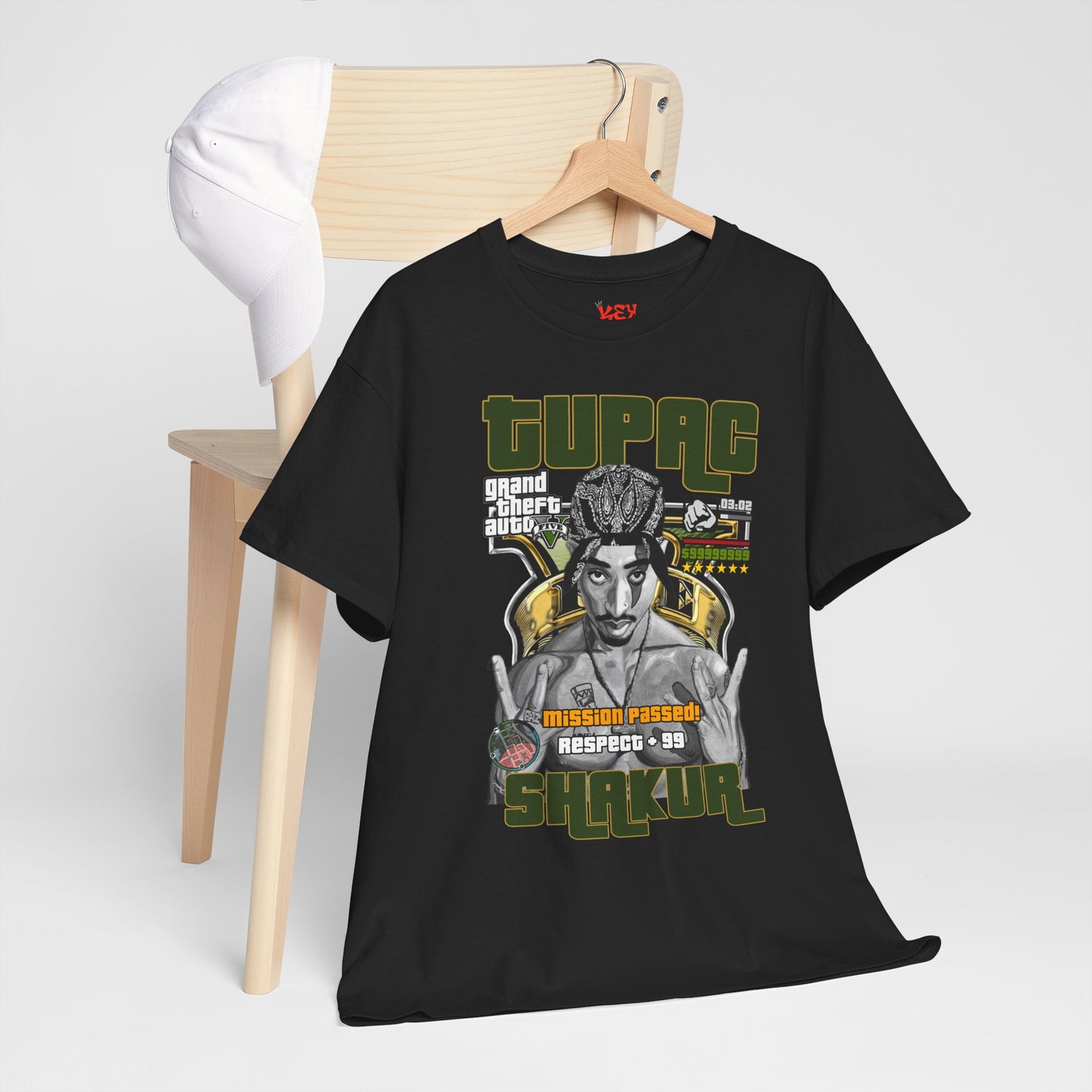 2pac Tribute Unisex Heavy Cotton Tee