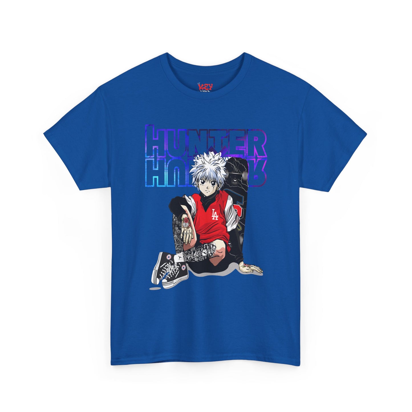 Hunter x Hunter Unisex Heavy Cotton Tee - Anime Graphic Tee