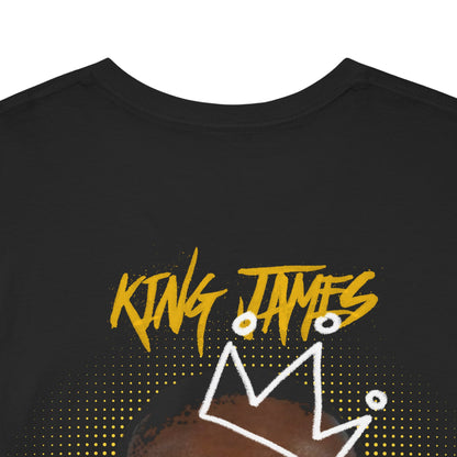 'King'  James Crown Face T-shirt