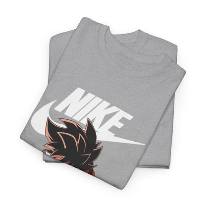 Nike x Anime Kid Graphic Tee — Retro Goku-Inspired Streetwear