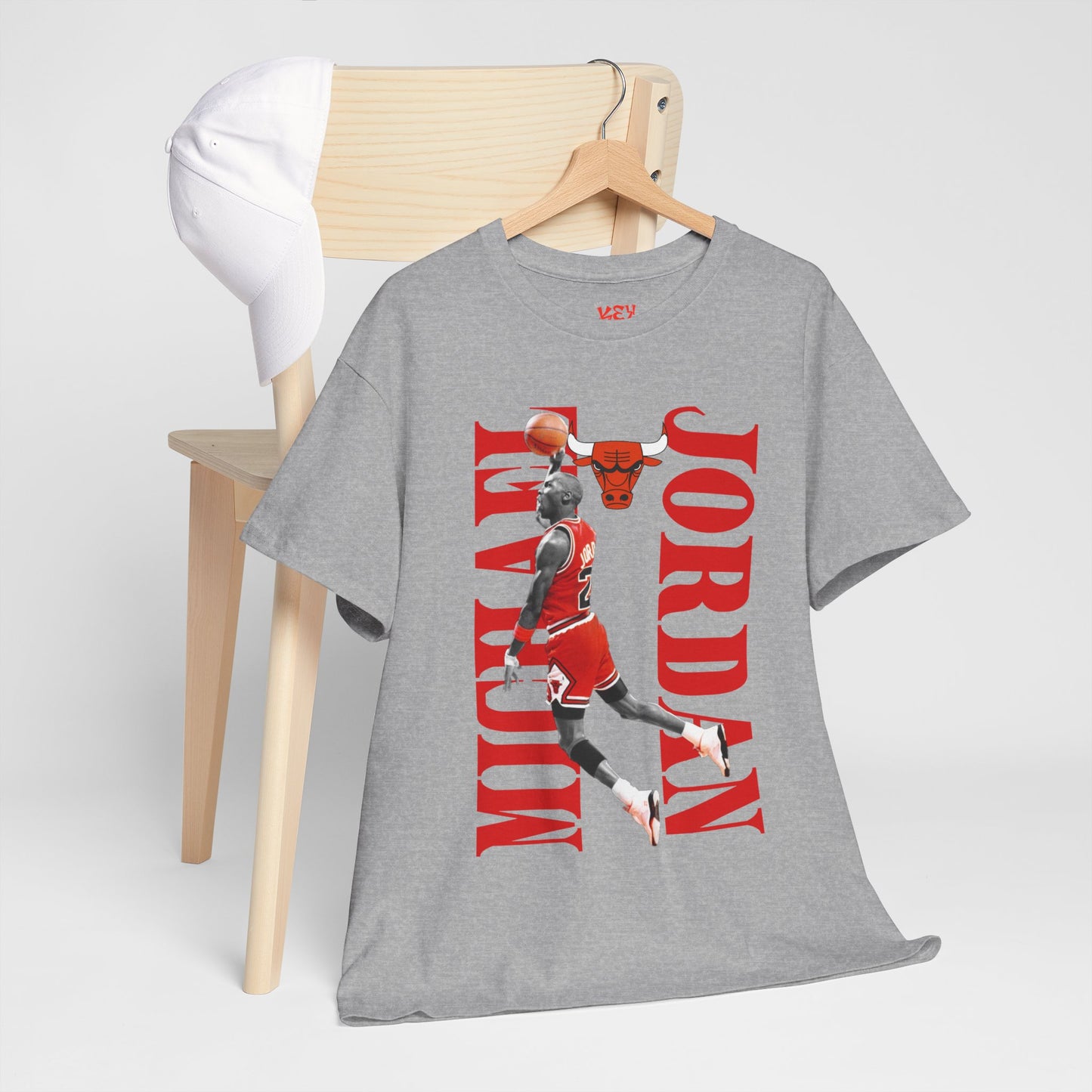 Michael Jordan Unisex Heavy Cotton Tee - Classic Basketball Style