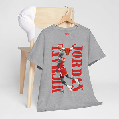 Michael Jordan Unisex Heavy Cotton Tee - Classic Basketball Style