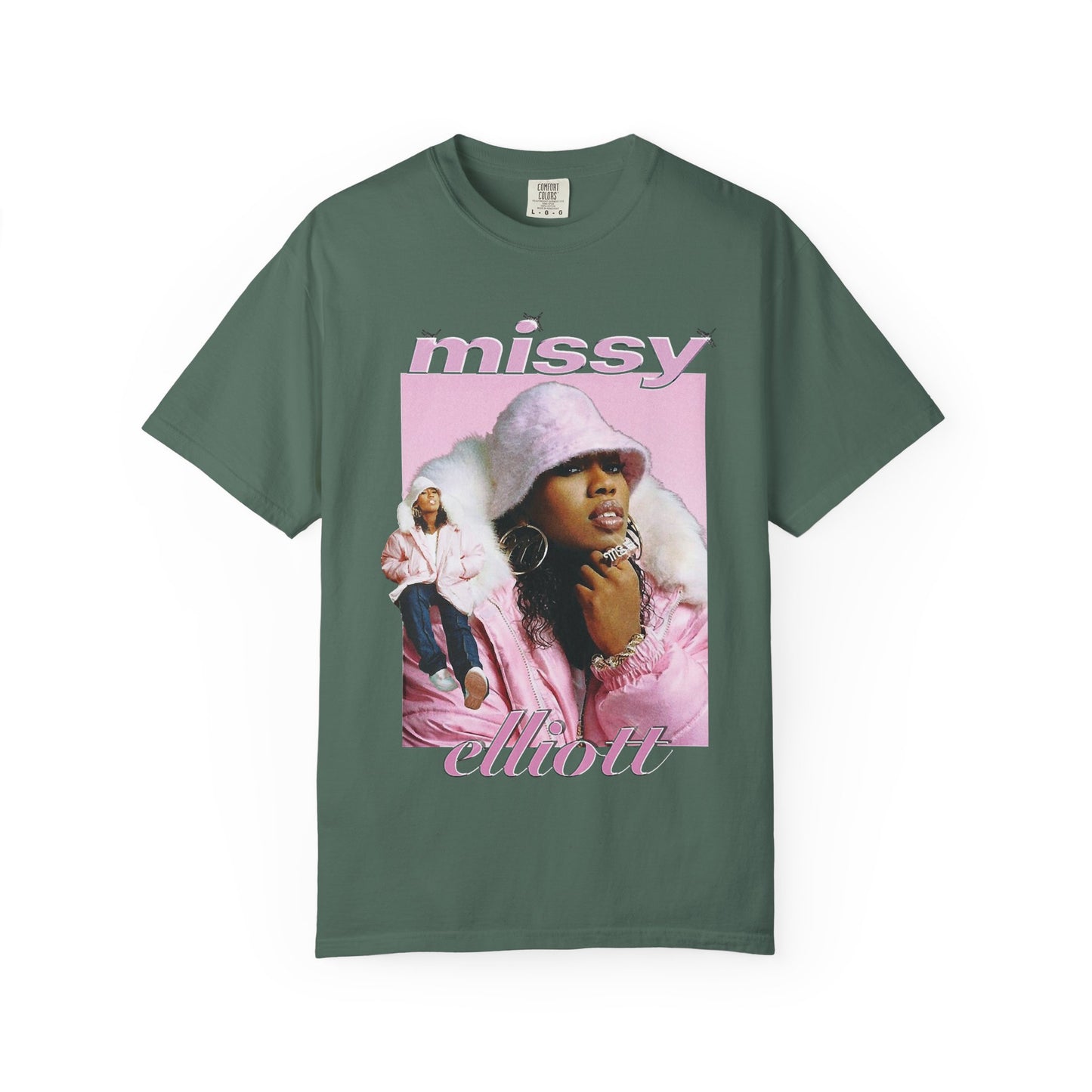 Missy Elliot Graphic T-shirt Portrait