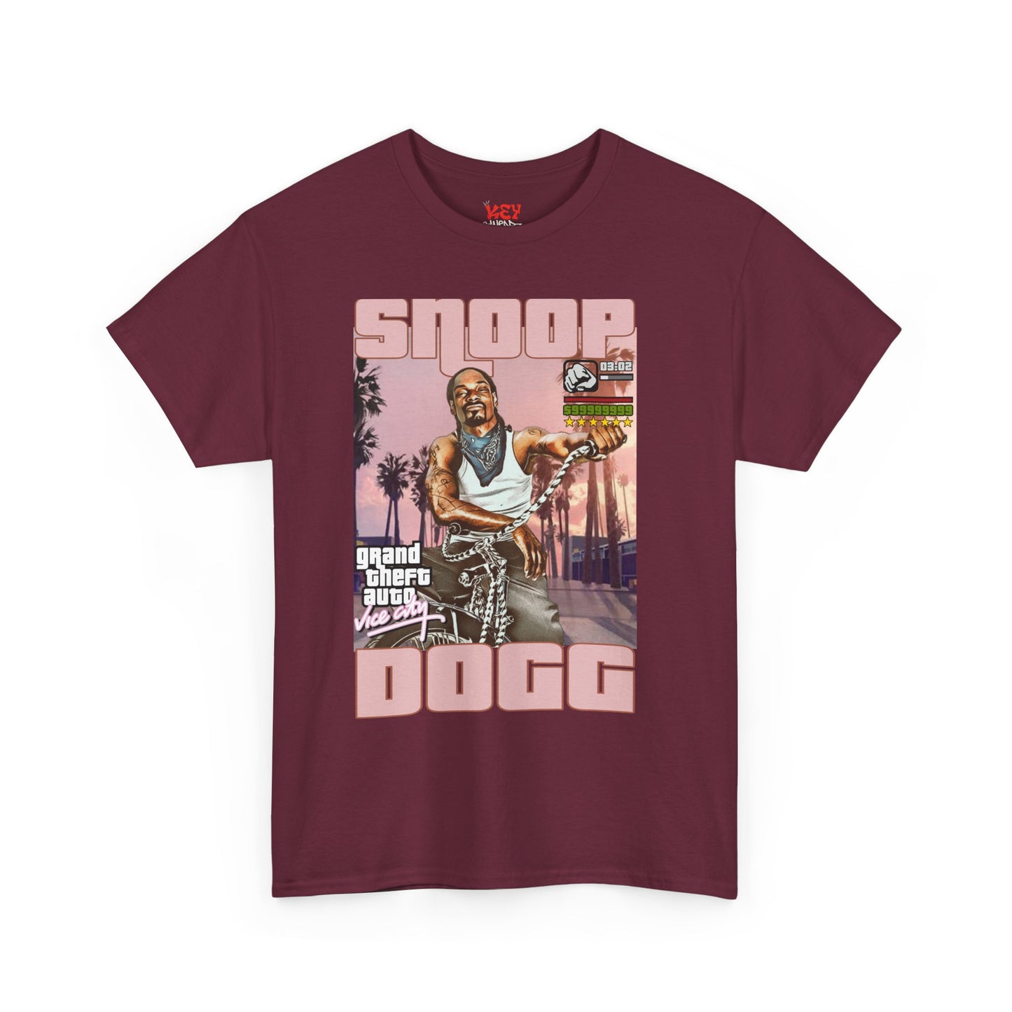 Snoop Retro Pink Hip-Hop Poster Tee