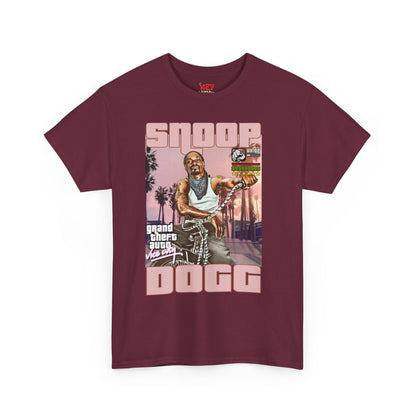 Snoop Retro Pink Hip-Hop Poster Tee