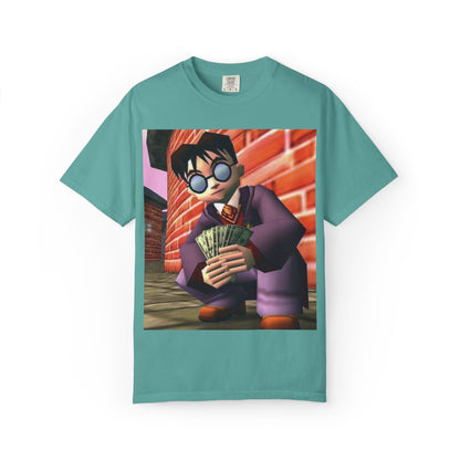 Harry Potter Retro Gamer Cash Graphic T-Shirt