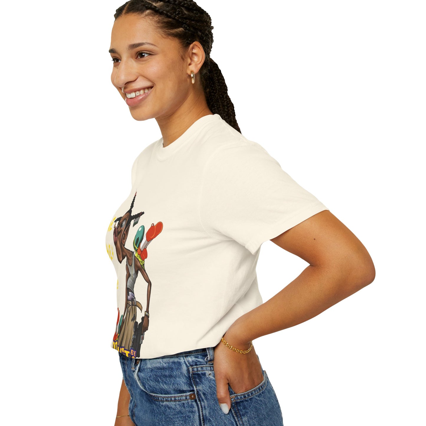 Don’t Be a Menace Graphic T-Shirt — “Do We Have a Problem?” Urban Cartoon Streetwear