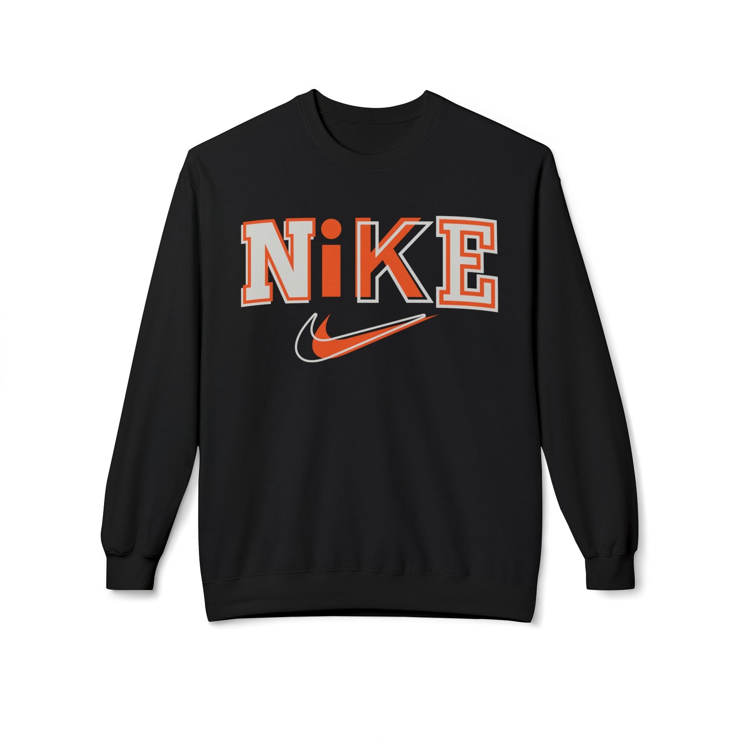 'NIKE' Retro Crewneck