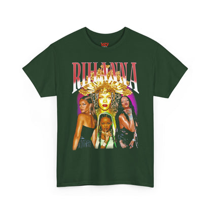 RiRi Graphic Tee — Retro Collage Music Icon Design