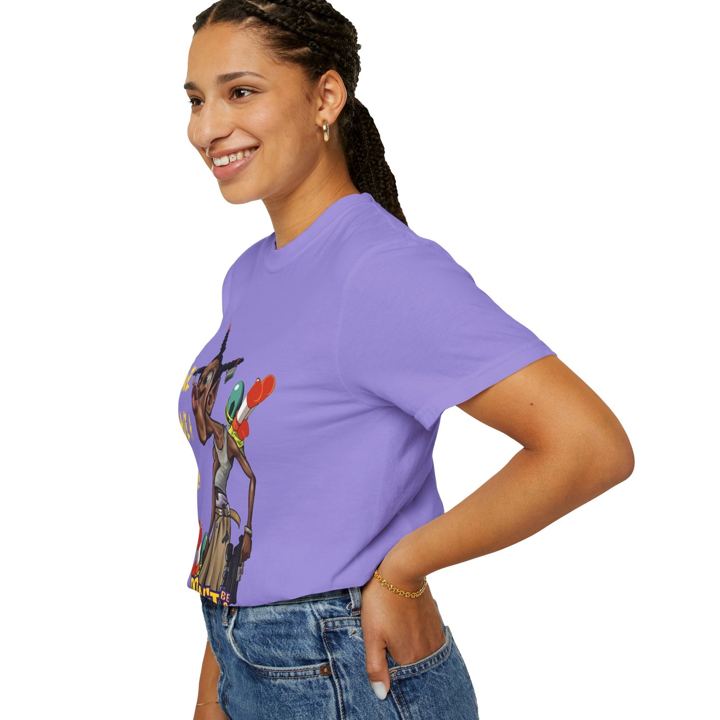Don’t Be a Menace Graphic T-Shirt — “Do We Have a Problem?” Urban Cartoon Streetwear