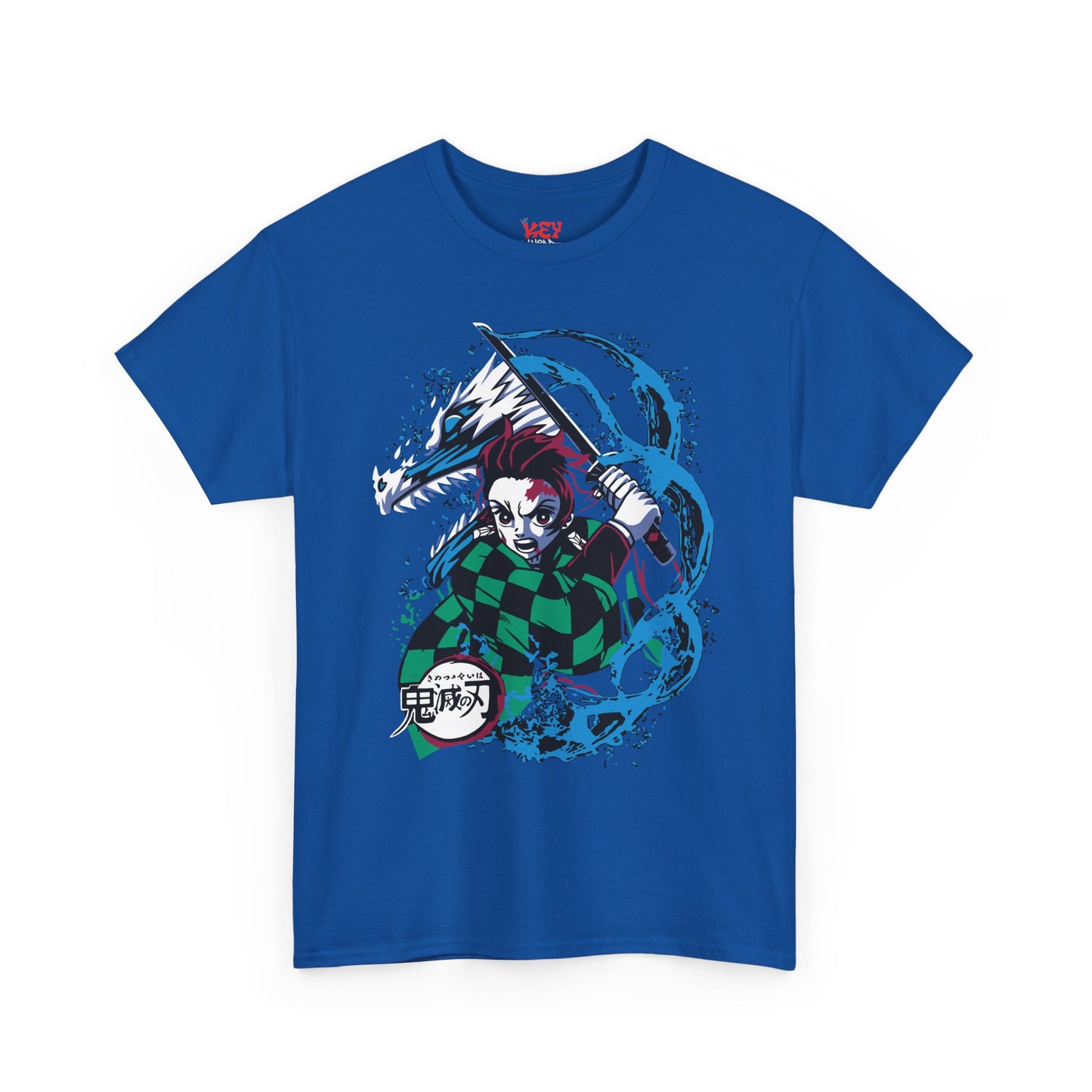 Demon Slayer Tanjiro Graphic Tee — Water Breathing Anime T-Shirt