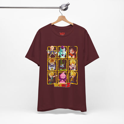 Dragon Ball Z Character Grid T-Shirt