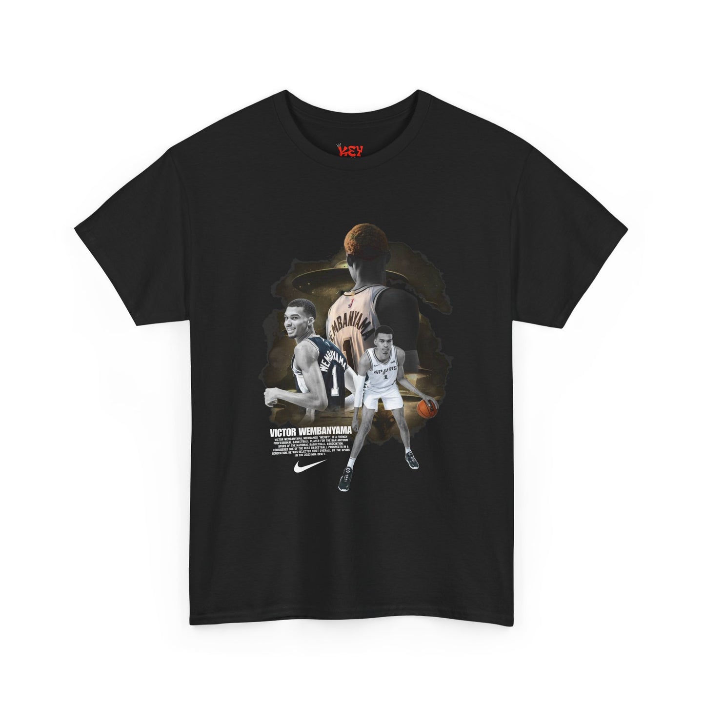 Victor Wembanyama Unisex Heavy Cotton Tee