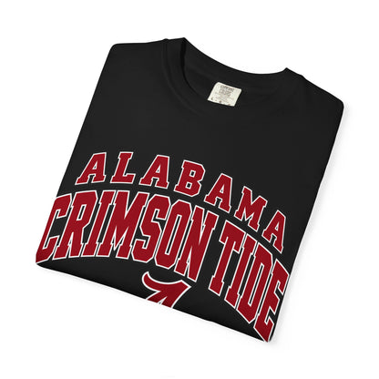 Alabama Crimson Tide Graphic T-Shirt — Vintage Collegiate Football Tee