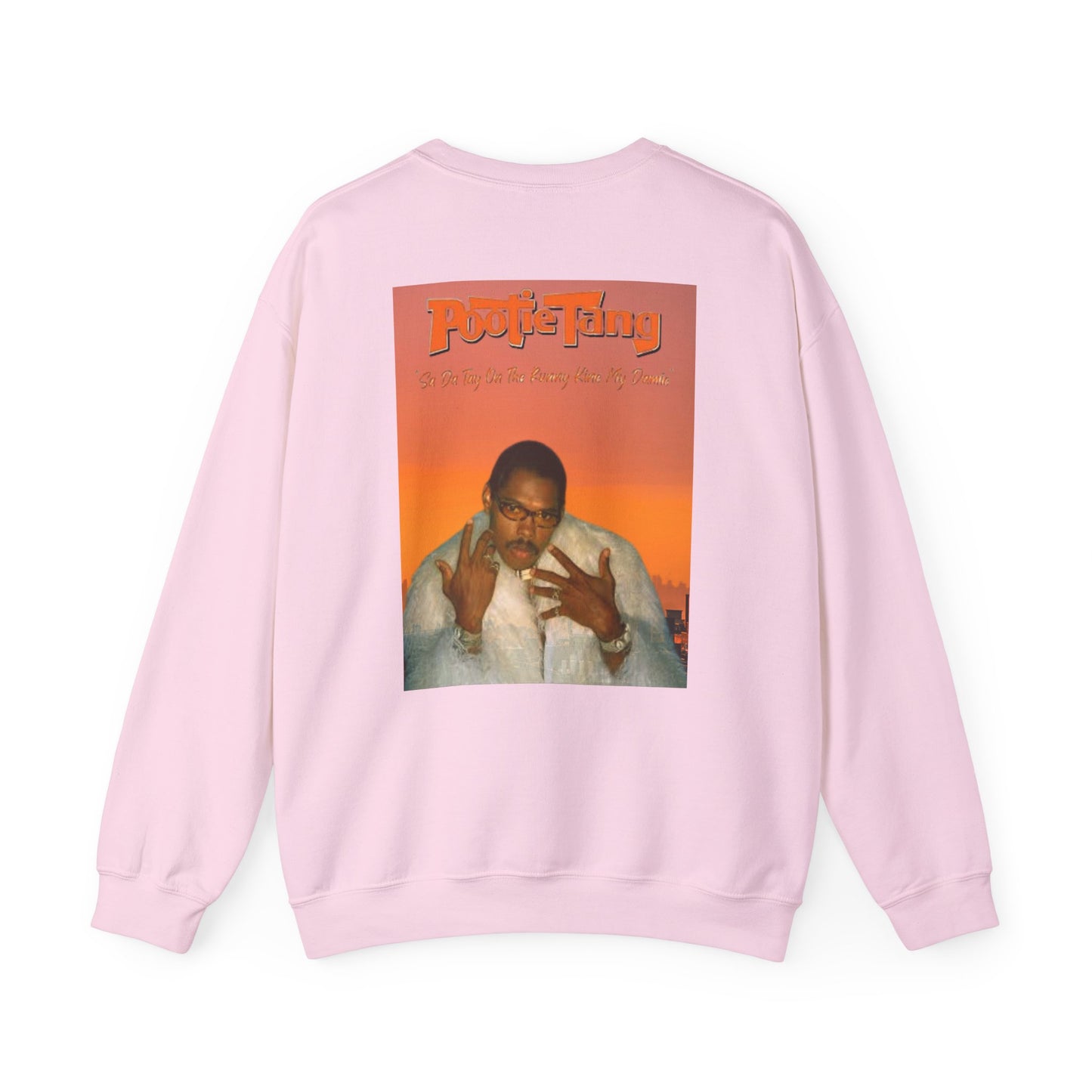 Pootie Tang Keywear Graphic Sweatshirt — Vintage Portrait Back Print Crewneck