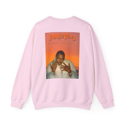 Pootie Tang Keywear Graphic Sweatshirt — Vintage Portrait Back Print Crewneck