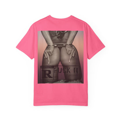 Keywear Customs Graphic T-Shirt — 'Fuck It' Back Print Provocative Streetwear