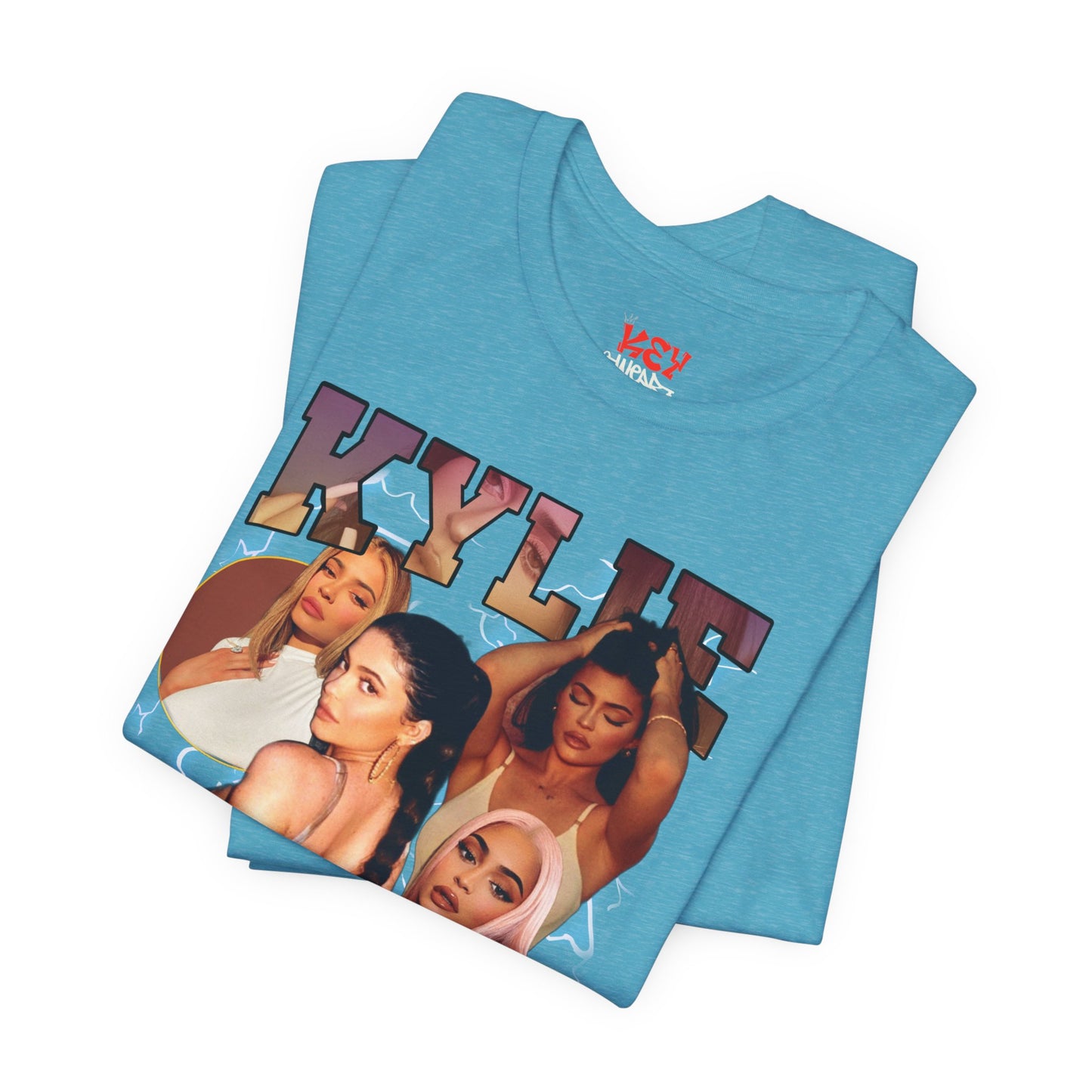 Bootleg Kylie Jenner Graphic Tee — Retro Collage