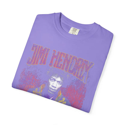 Jim Retro Rock Portrait T-Shirt — Vintage Psychedelic Band Graphic