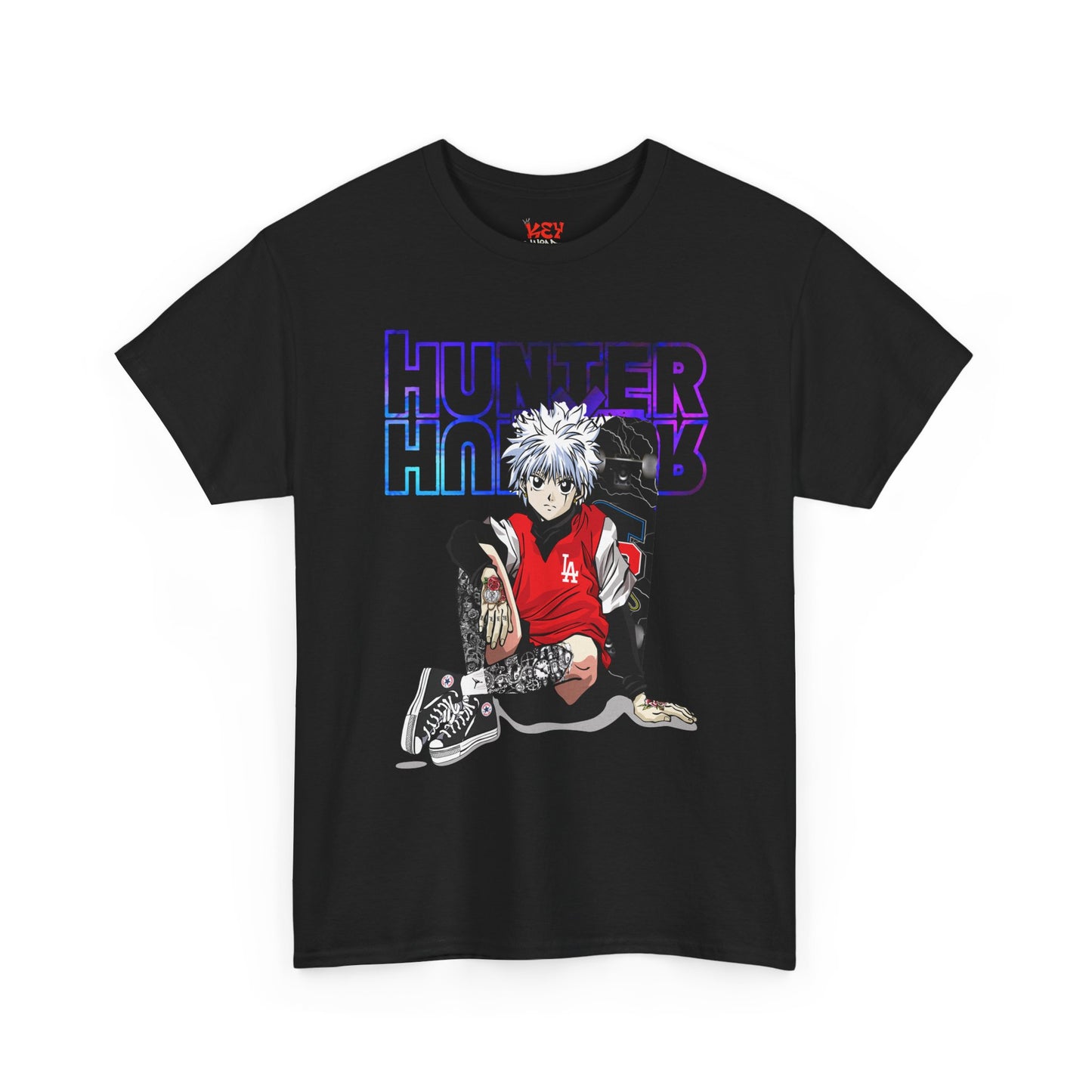 Hunter x Hunter Unisex Heavy Cotton Tee - Anime Graphic Tee