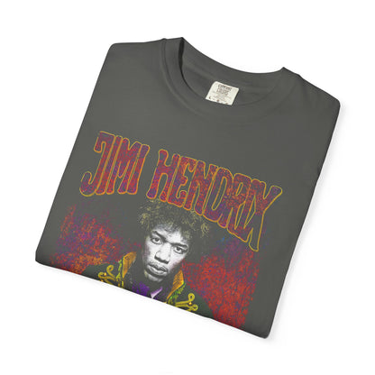 Jim Retro Rock Portrait T-Shirt — Vintage Psychedelic Band Graphic
